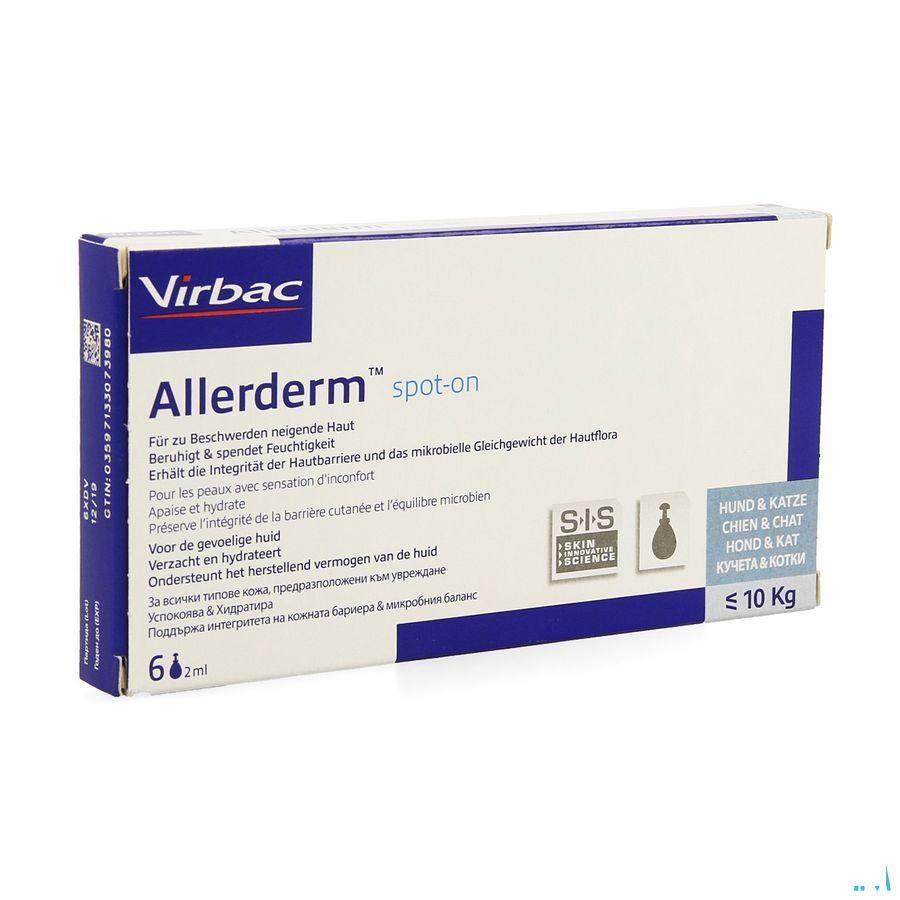 Allerderm Spot-on et 6x2 ml