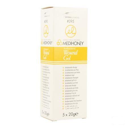 Medihoney Wondgel Anti bacteriel Tube 5x20 gr