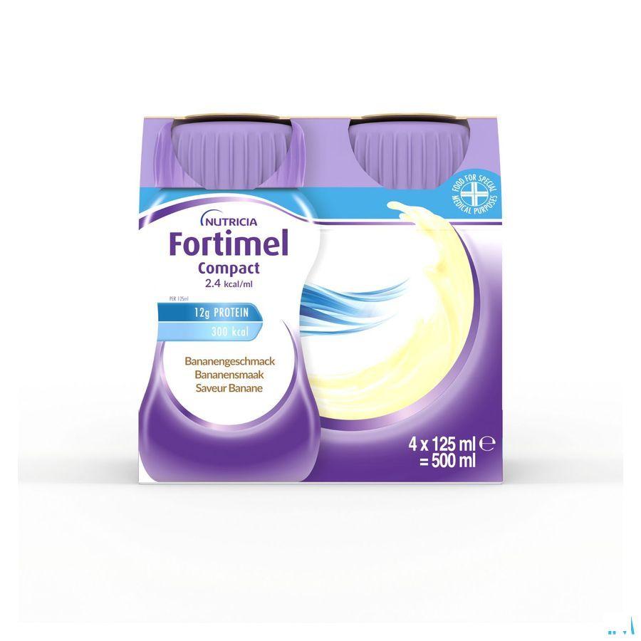 Fortimel Compact 2.4Kcal Banaan 4X125ml
