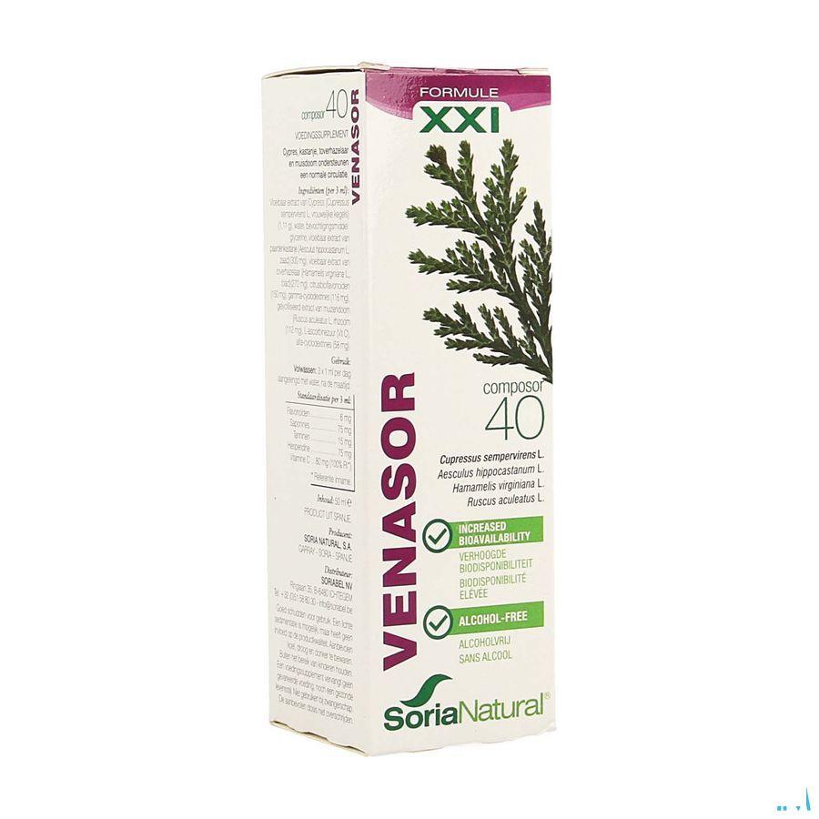 Soria Composor N40 Venasor Xxi 50 ml  -  Soria Bel
