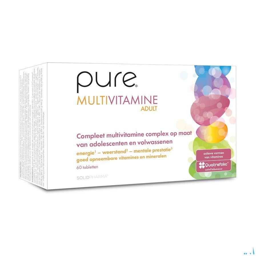 Pure Multivitamine Adult Tabl 60