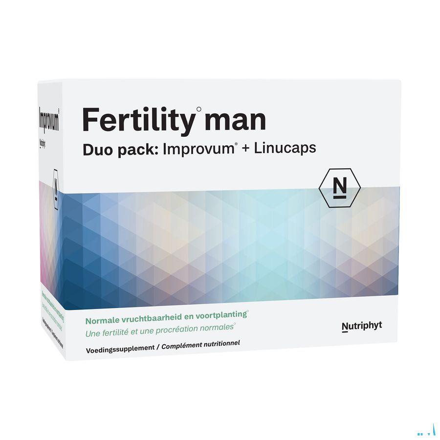 Fertility Man Duo 60 Tabletten Improv. + 60 Capsule  -  Nutriphyt