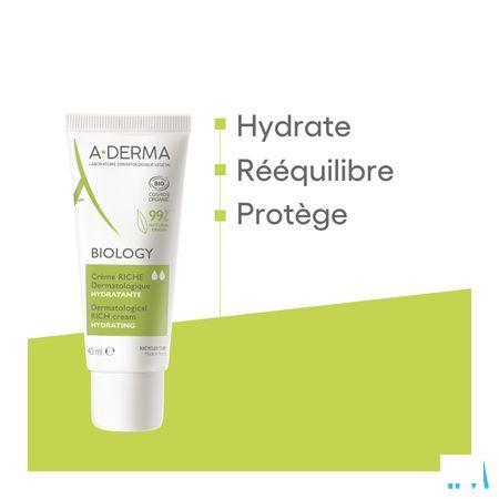 Aderma Biology Rijke Creme Dermatolog. 40 ml  -  Aderma