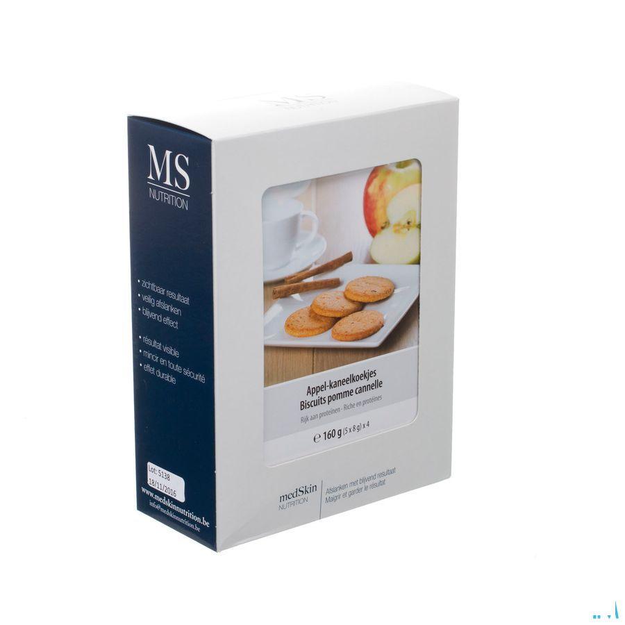 Medskin Biscuits Pomme Cannelle 4  -  Medskin Nutrition