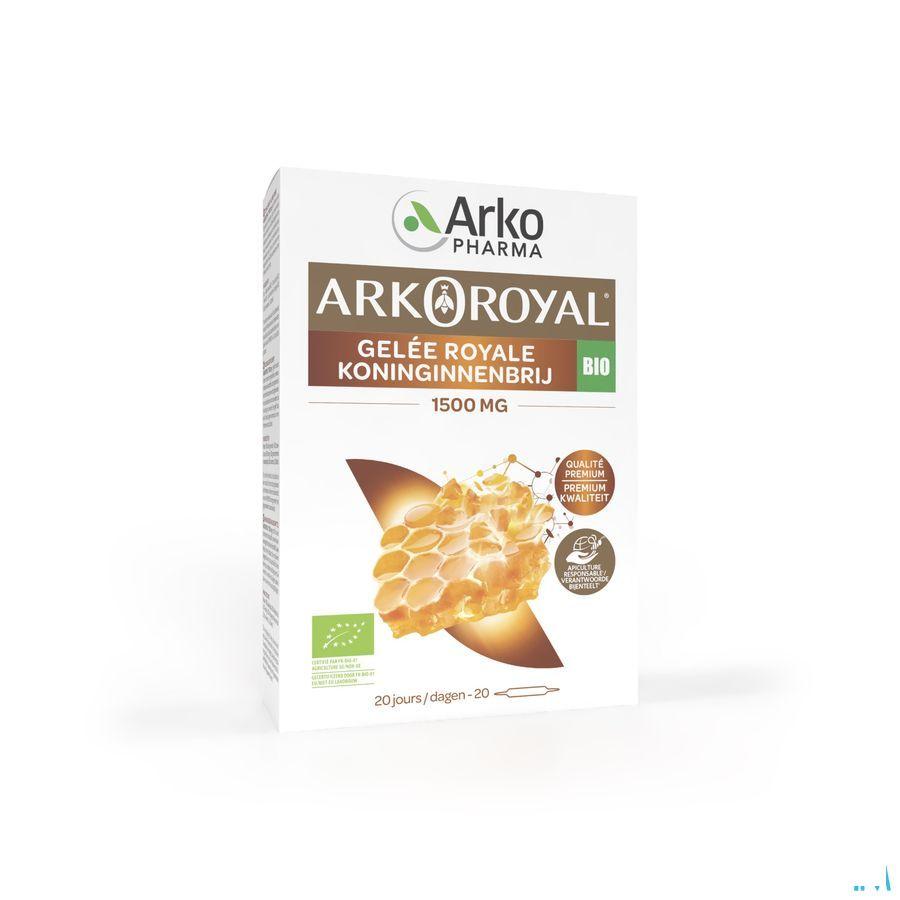 Arkoroyal Bio 2500 mg Amp 20  -  Arkopharma