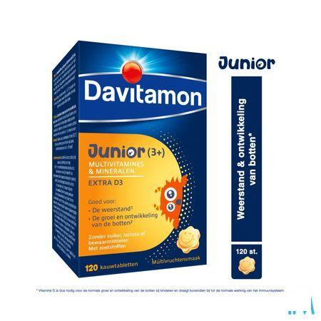 Davitamon Junior Mfruit V1 Comprimes 120