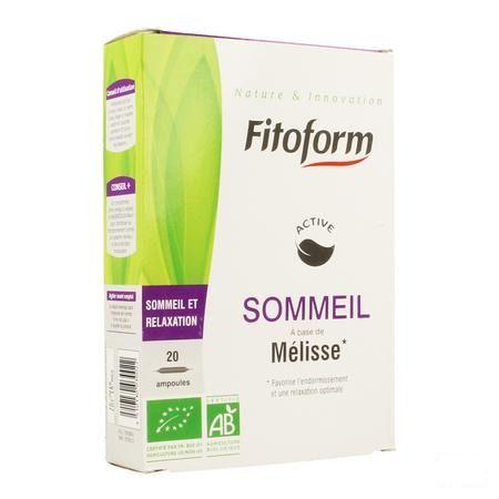 Slaap Ampullen 20x10 ml Fitoform  -  Bioholistic Diffusion