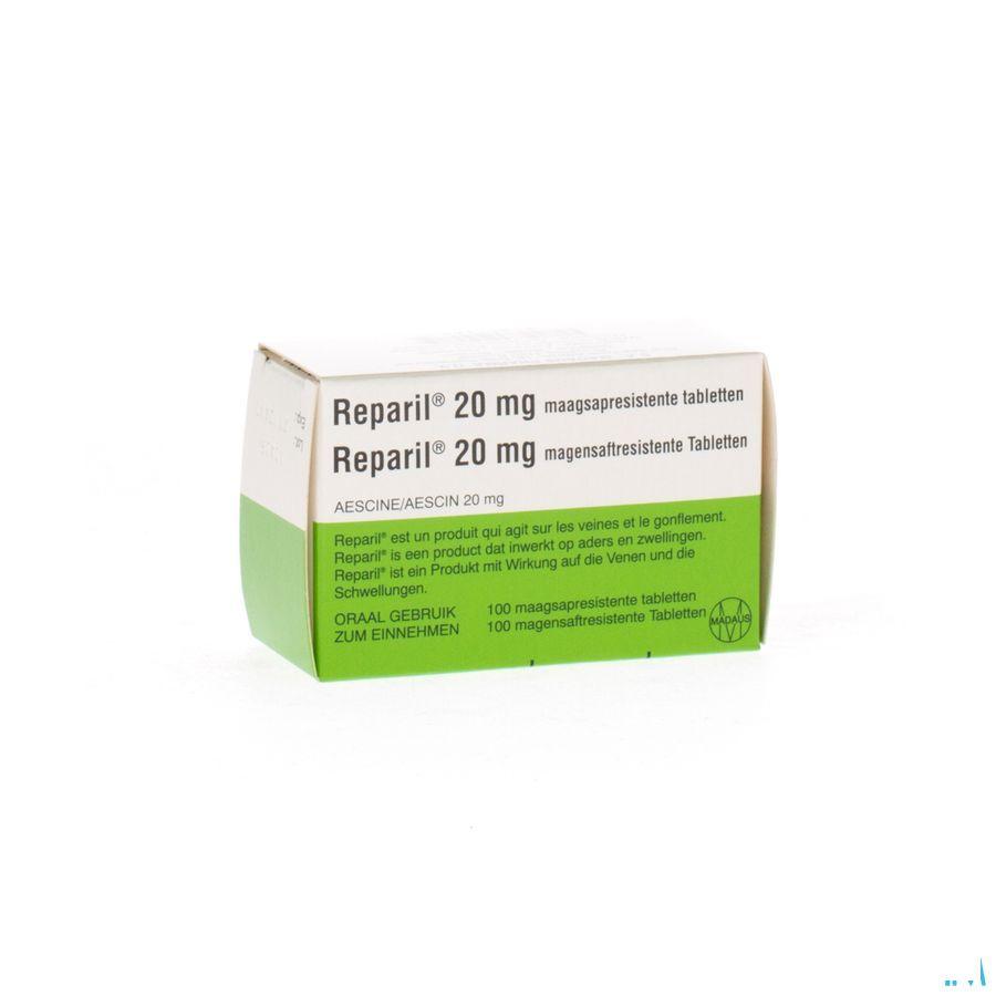 Reparil Tabletten Gastroresist 100 X 20 mg