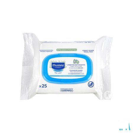 Mustela Pn Trio Vochtige Doekjes 3 X 25