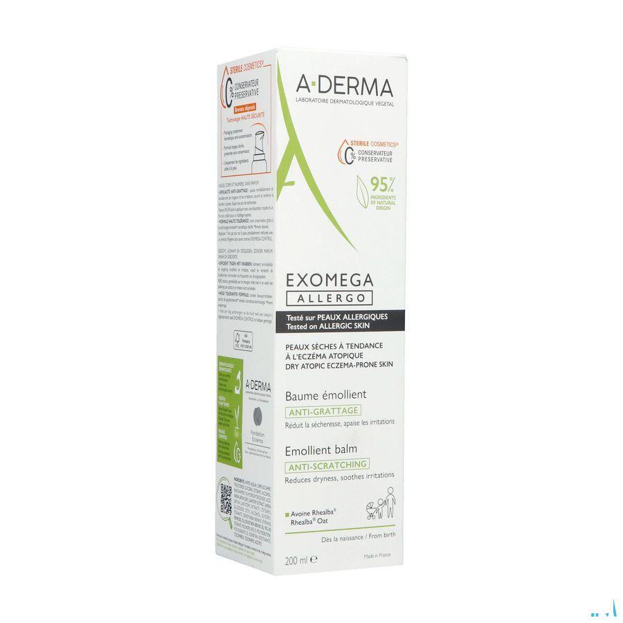 Aderma Exomega Allergo Balsem Emolierend Tube200 ml  -  Aderma