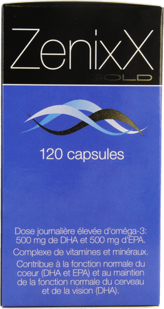 Zenixx Gold Capsule 120x 890 mg  -  Ixx Pharma