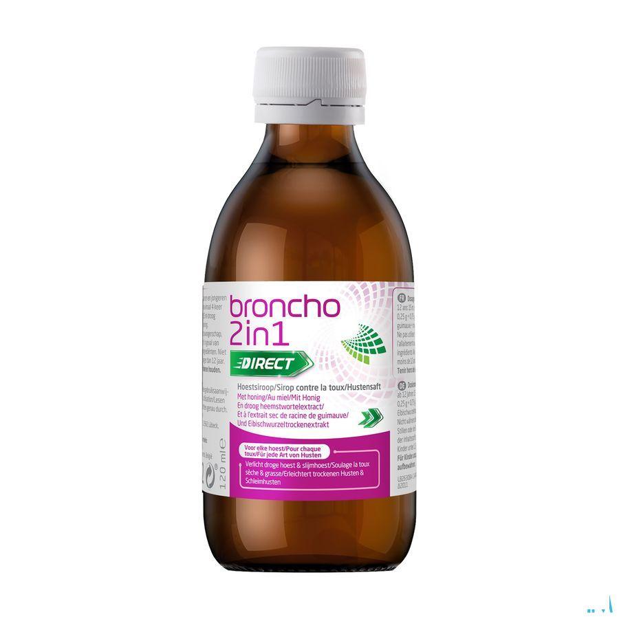 Bronchostop Bronchodirect Cough Syrup 120 ml  -  Perrigo