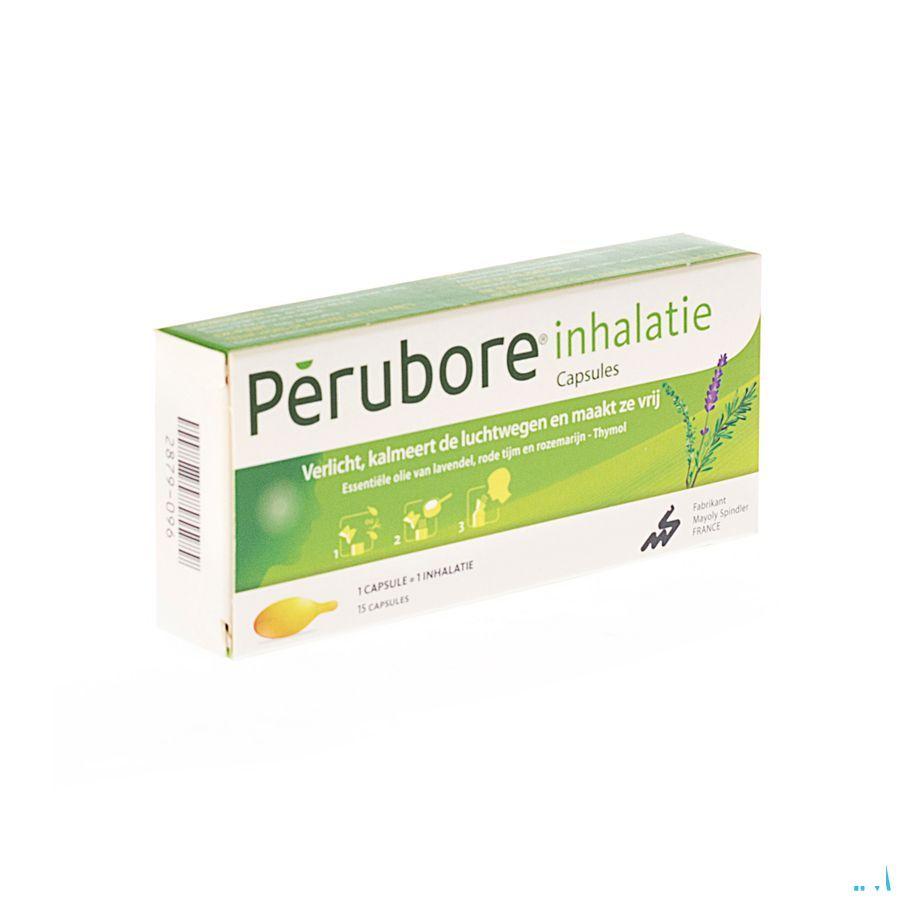 Perubore Inhalator Essentiele Olie Capsule 15