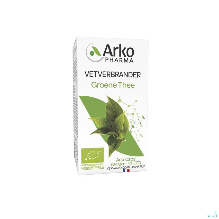 Arkocaps Groene Thee Bio Capsule 40  -  Arkopharma