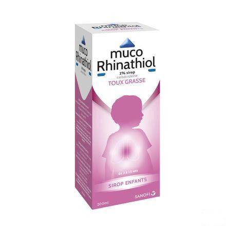 Muco Rhinathiol 2% Kind Siroop 200 ml Nf
