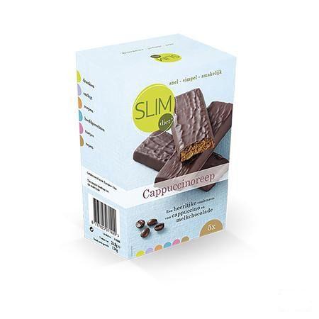 Slimdiet Reep Cappuccino 5x50 gr  -  Slimdiet Bv