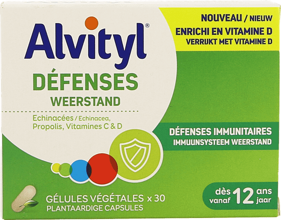 Alvityl Weerstand V-Capsule 30  -  Urgo Healthcare