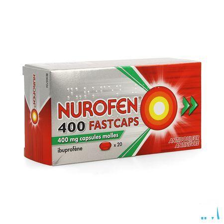 Nurofen 400 FastCapsule Capsule 20 X 400 mg