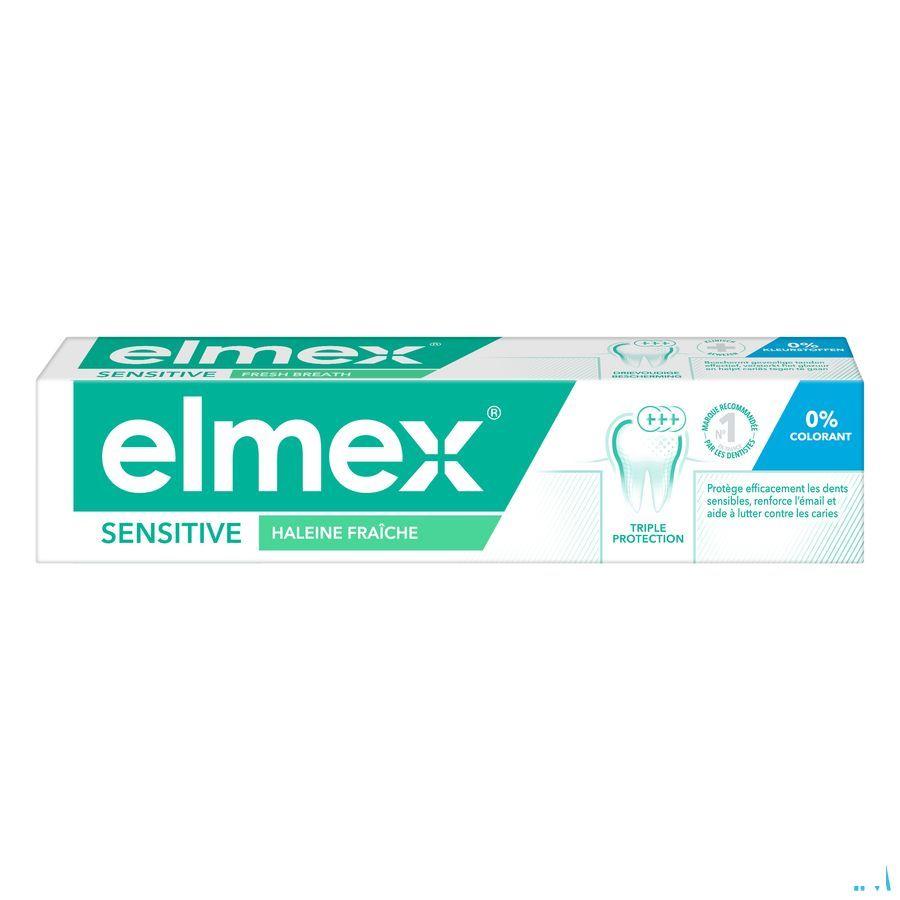 Elmex Sensitive Nett. Fraich. Dentifrice Tube 75 ml