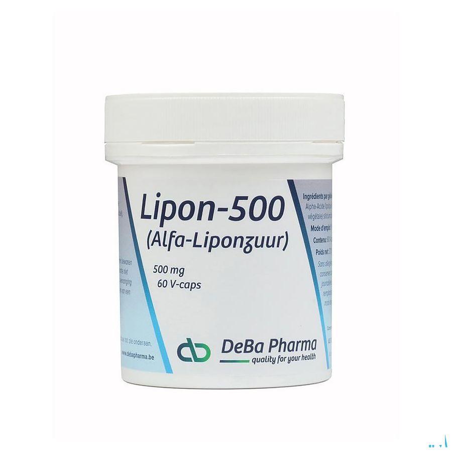 Lipon Capsule 60x500 mg  -  Deba Pharma