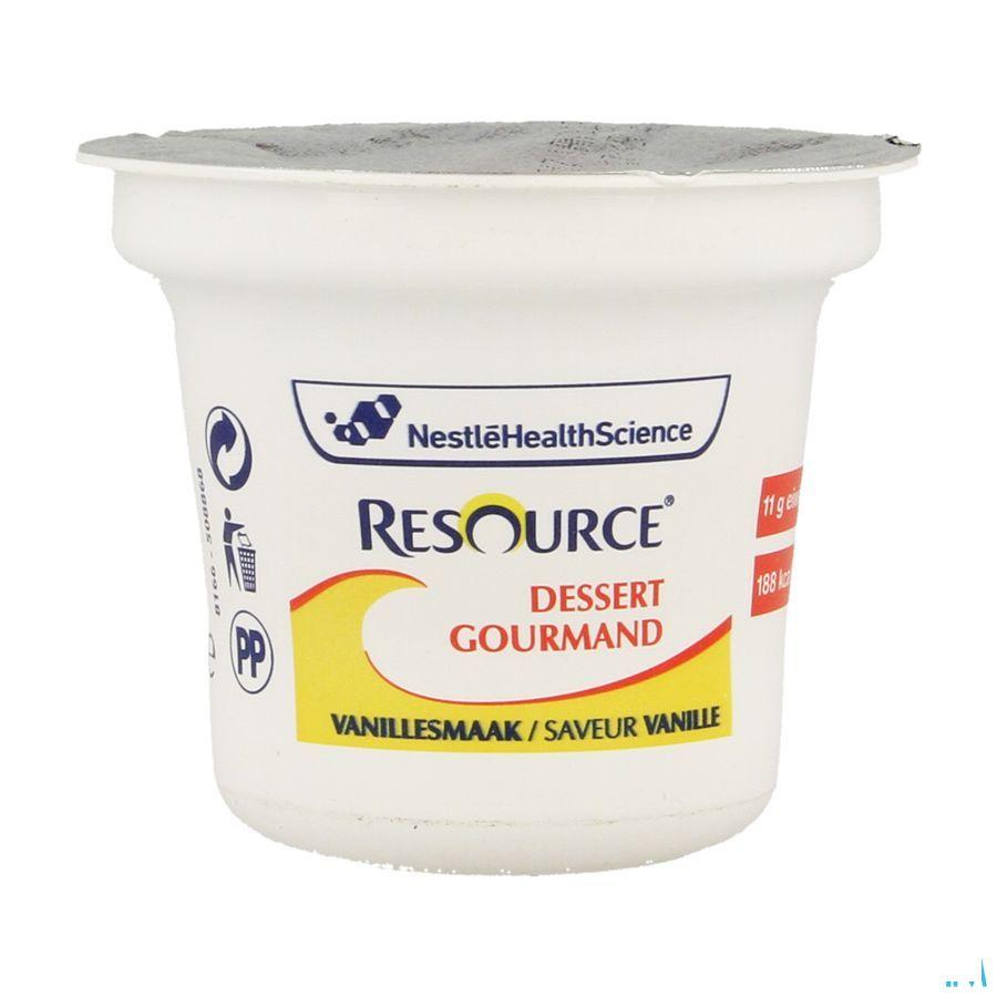 Resource Dessert Gourmand Vanille 1x125 gr 12314815  -  Nestle