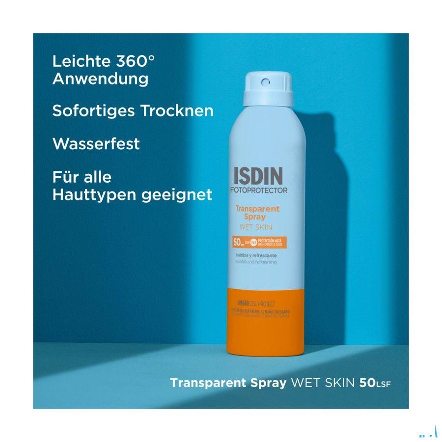 Isdin Fotoprotector Transp. Wet Skin Ip50 250 ml  -  Isdin