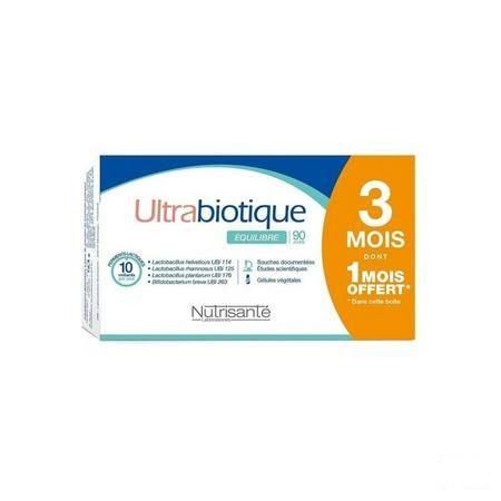 Ultrabiotique Equilibre 90Jours Gel. 90  -  Nutrisante