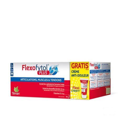 Flexofytol Plus Tabletten 182 + Flexi Creme 15 ml  -  Tilman