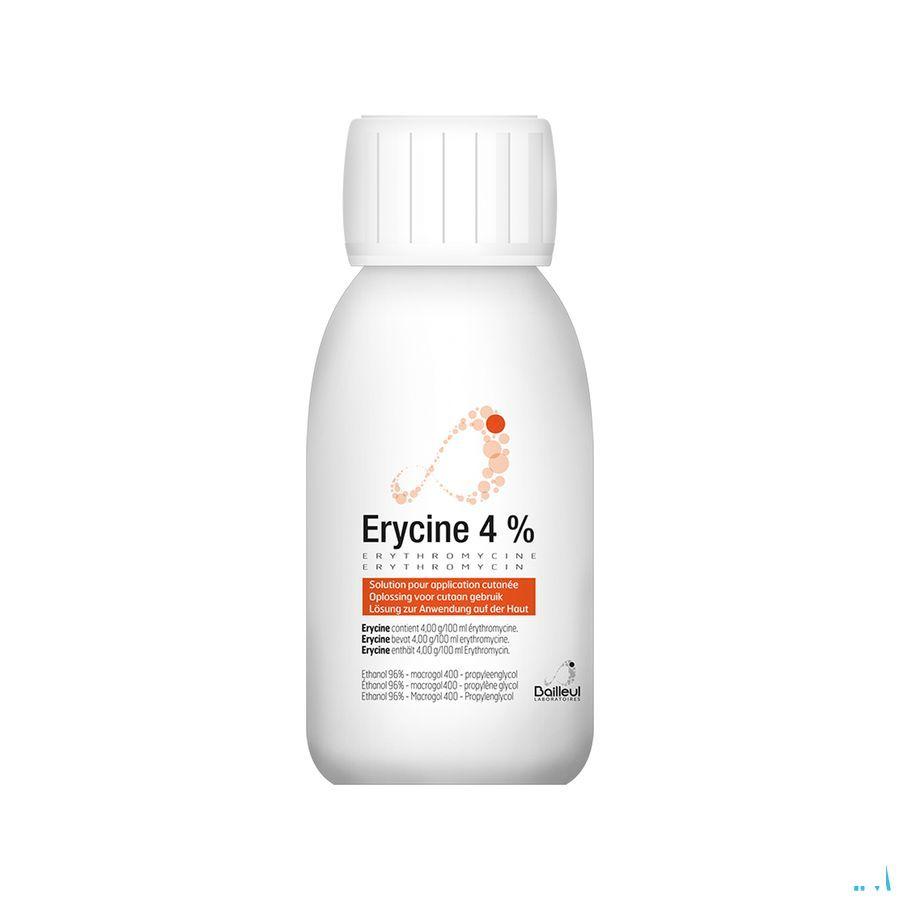 Erycine 4 % Oplossing Application Cutanee 100 ml