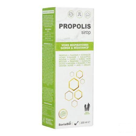 Soria Propolis Siroop 200 ml  -  Soria Bel