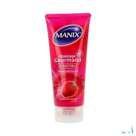 Manix Gel Lubrifiant Fraise 80 ml