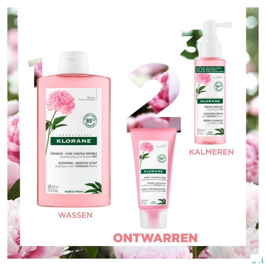 Klorane Capil. Condit. Bio Pioenroos 150 ml