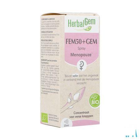 Herbalgem Fem50+ Gem Spray Bio 15 ml