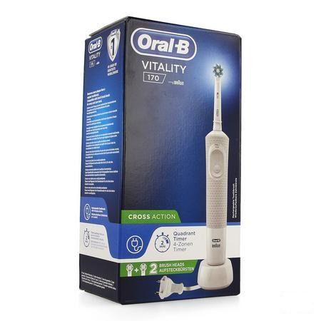 Oral-B  Brosse Dents Vitality White + Box