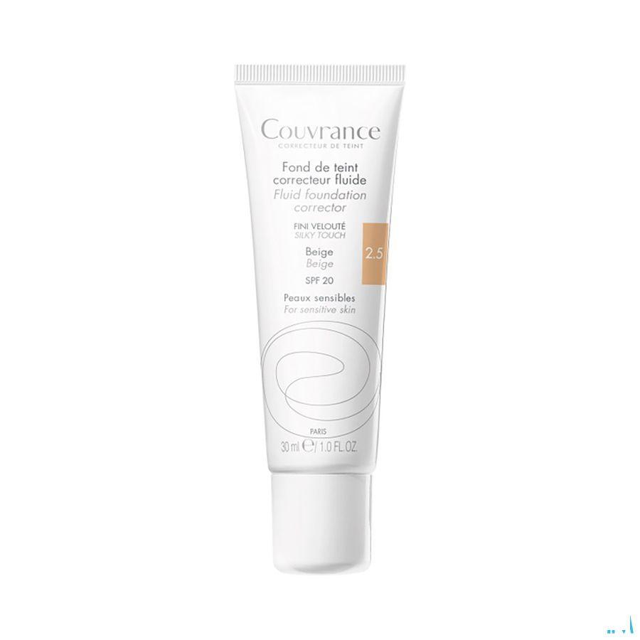 Avene Couvrance Fdt Correct. Fluide 2,5 Beige 30 ml  -  Avene
