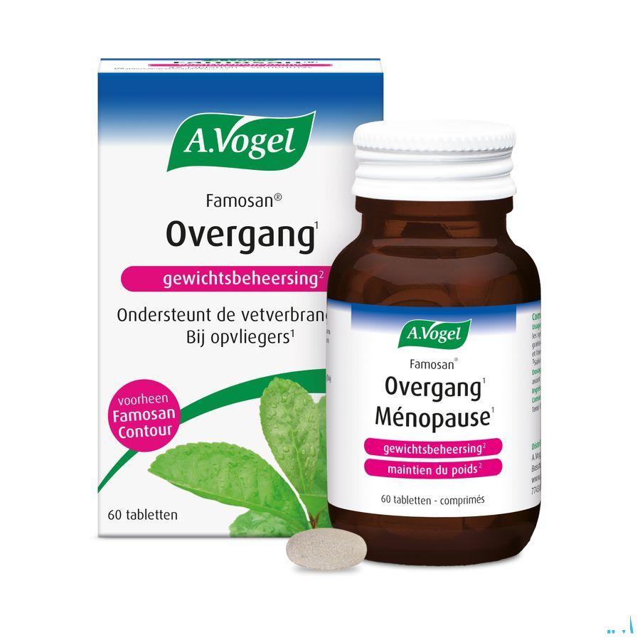 Famosan Overgang Gewichtsbeheers.Tabl 60  -  A.vogel