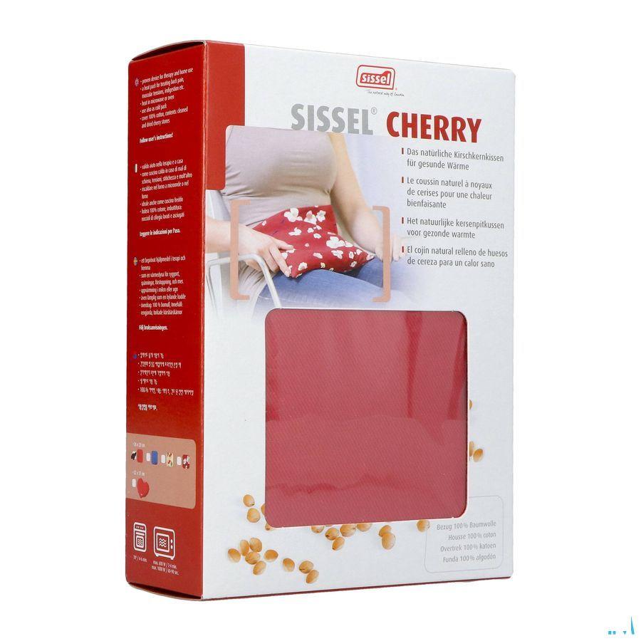Sissel Cherry Kersenpitkussen 23x26cm Rood  -  Sissel