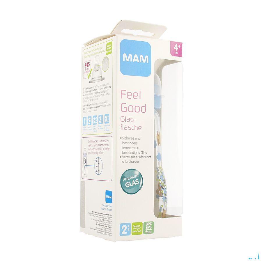 Biberon Verre Mam Feel Good 260 ml Fils