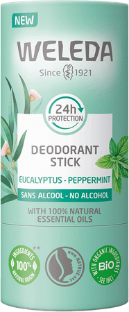 Weleda Deo Stick 24H Eucalyptus & Peppermint 50 gr
