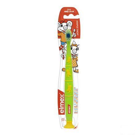 Brosse A Dents Elmex Enfant 3-6 Ans