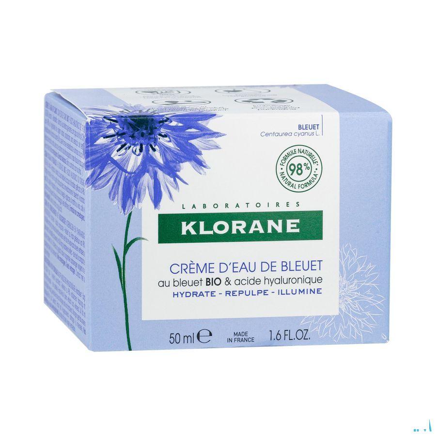 Klorane Gezicht Korenbloem Watercreme 50 ml