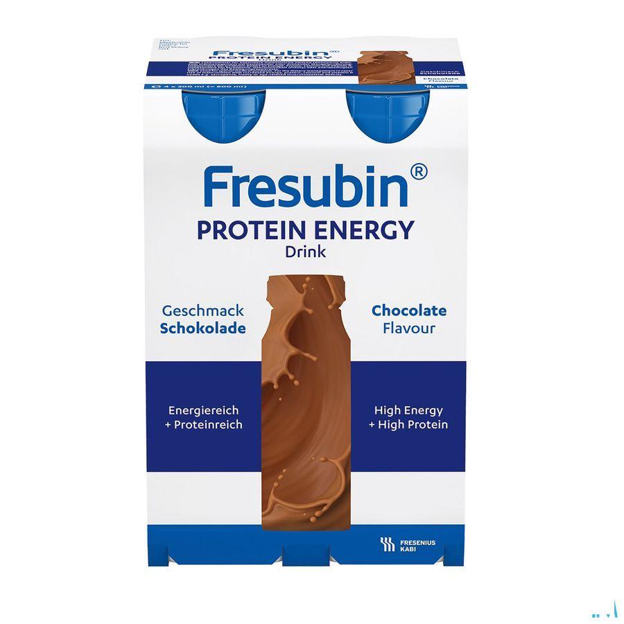 Fresubin Protein Energy Drink 200 ml Chocolat/chocolade  -  Fresenius