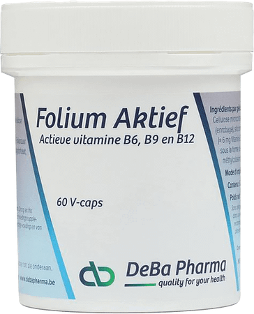 Folium Aktief V-Capsule 60 Deba  -  Deba Pharma