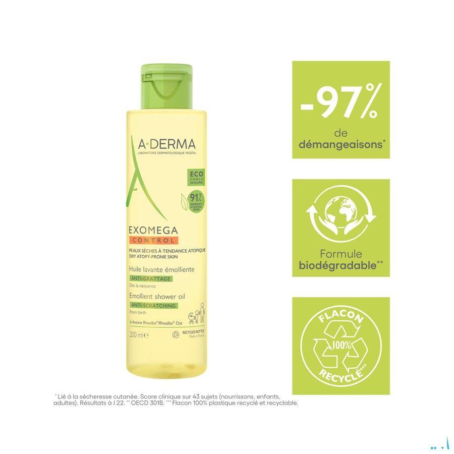 Aderma Exomega Control Olie Emolierend Tube 200 ml  -  Aderma
