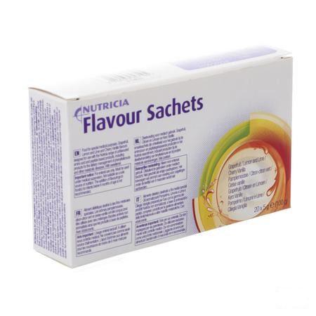 Flavour Kers-vanille Zakje 20x5 gr  -  Nutricia