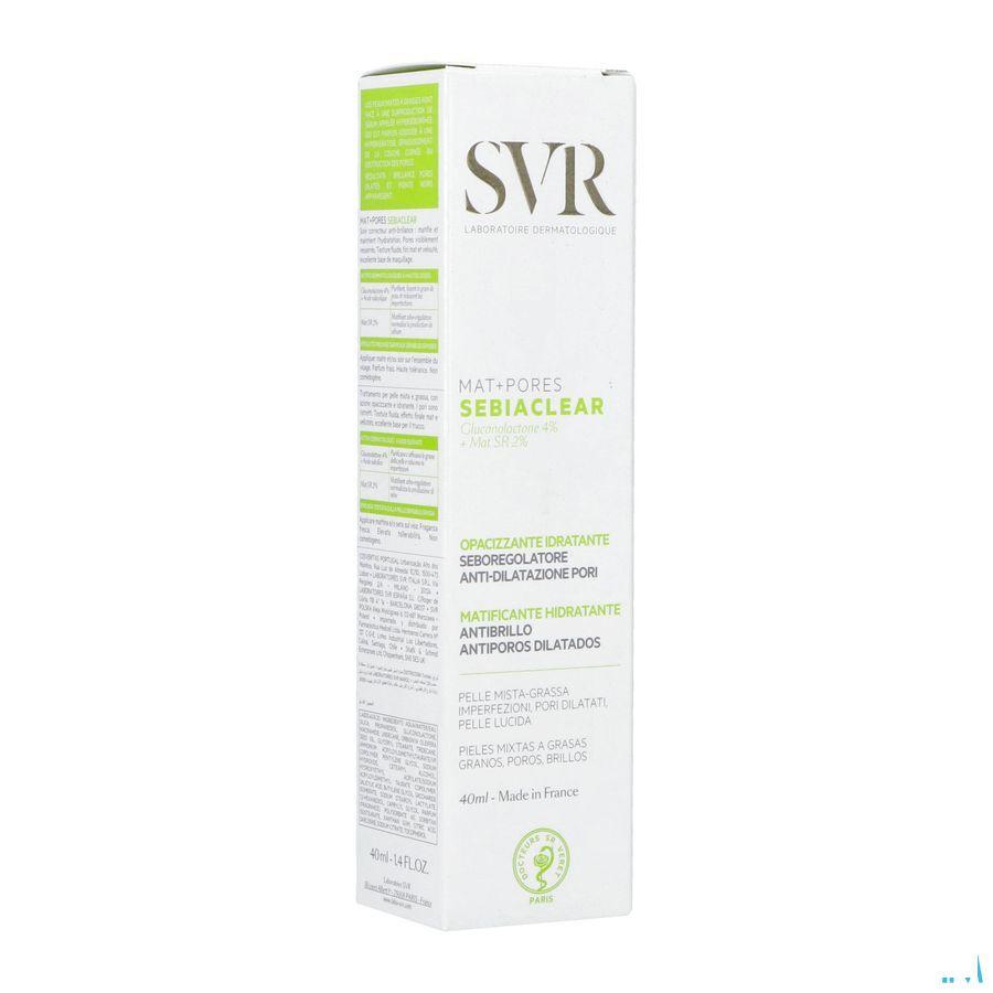 Sebiaclear Creme Mat + Pores Tube 40 ml