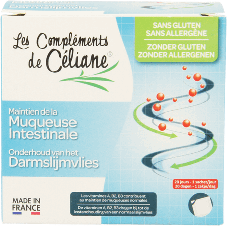 Celiane Onderhoud Darmslijmvliezen Poeder Zakje 20  -  Revogan