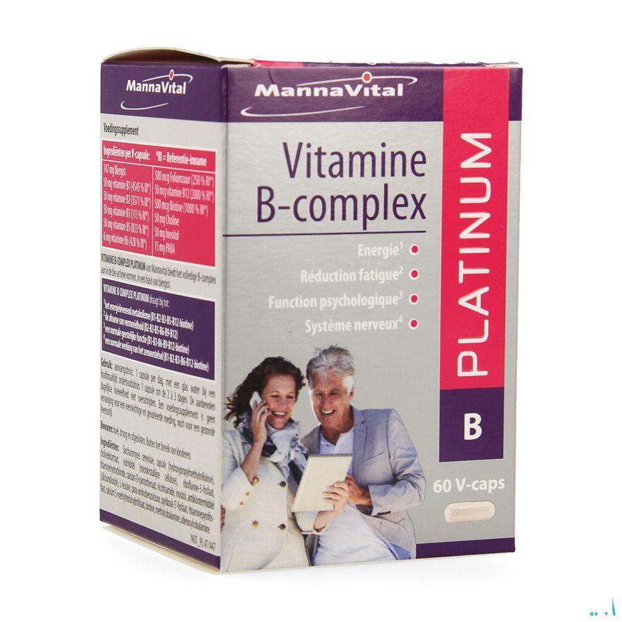 Mannavital Vitamine B Complex V-Capsule 60