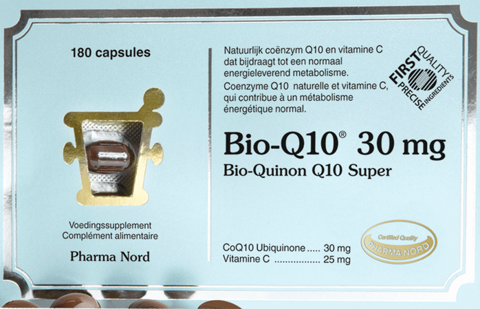 Bio-q10 30 mg 180 Capsule  -  Pharma Nord