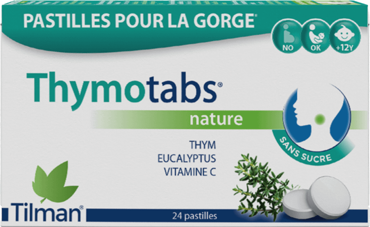 Thymo Tabletten Natuur Zuigtabl 24  -  Tilman
